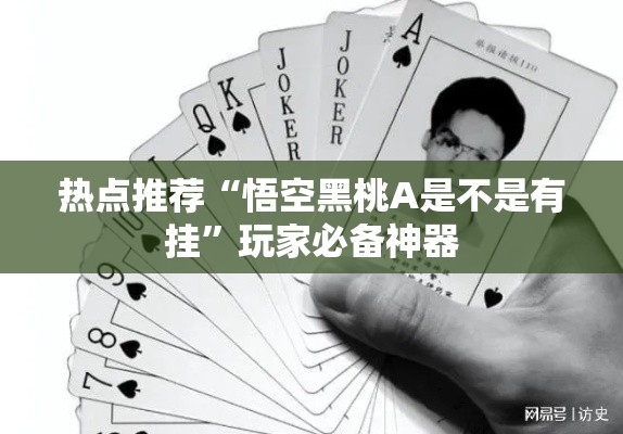 热点推荐“悟空黑桃A是不是有挂”玩家必备神器