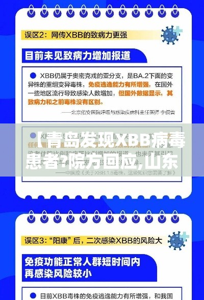 【青岛发现XBB病毒患者?院方回应,山东青岛病毒】