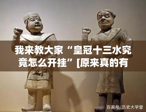 我来教大家“皇冠十三水究竟怎么开挂”[原来真的有挂]