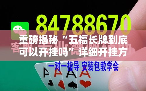 重磅揭秘“五福长牌到底可以开挂吗”详细开挂方法