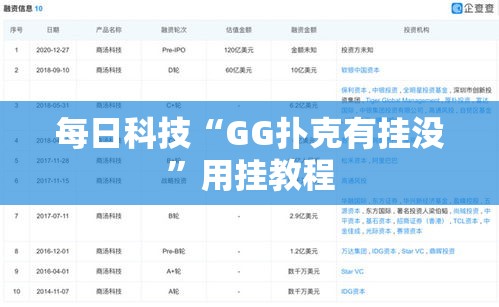 每日科技“GG扑克有挂没”用挂教程