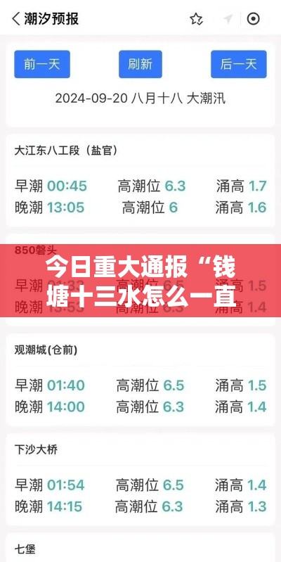 今日重大通报“钱塘十三水怎么一直输”其实是有挂