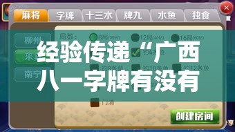 经验传递“广西八一字牌有没有辅助工具”详细分享步骤