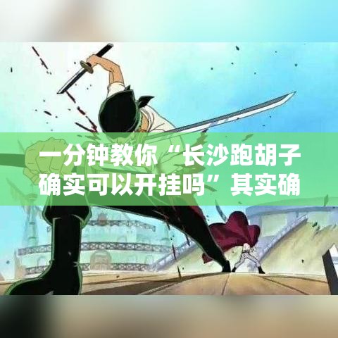 一分钟教你“长沙跑胡子确实可以开挂吗”其实确实有挂