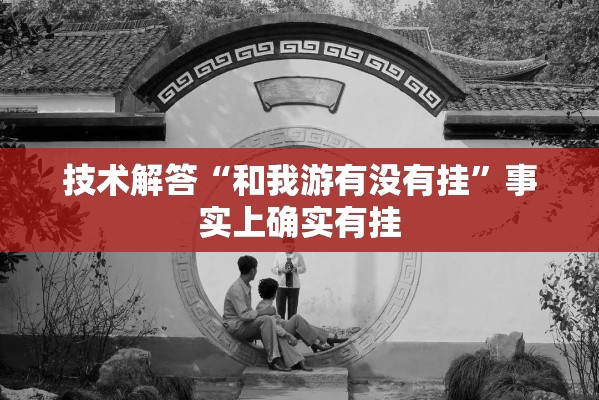 技术解答“和我游有没有挂”事实上确实有挂