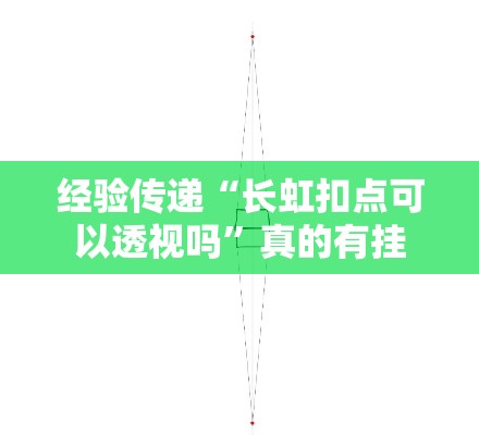 经验传递“长虹扣点可以透视吗”真的有挂