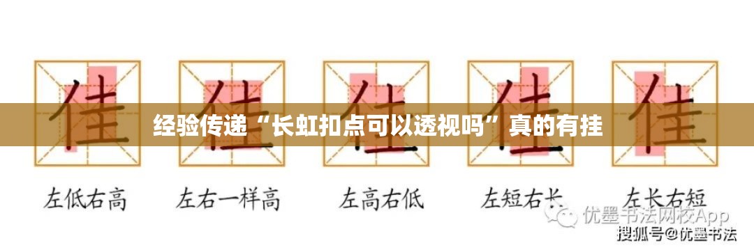 经验传递“长虹扣点可以透视吗”真的有挂