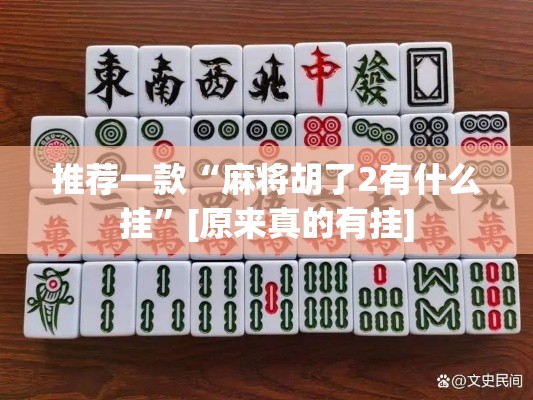 推荐一款“麻将胡了2有什么挂”[原来真的有挂]