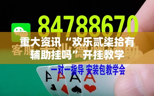重大资讯“欢乐贰柒拾有辅助挂吗”开挂教学