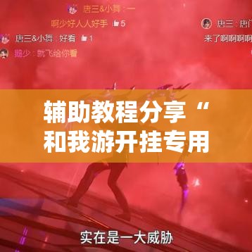 辅助教程分享“和我游开挂专用辅助器”开挂神器