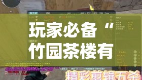 玩家必备“竹园茶楼有没有辅助工具”事实上真的有挂