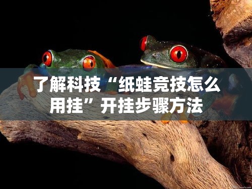 了解科技“纸蛙竞技怎么用挂”开挂步骤方法