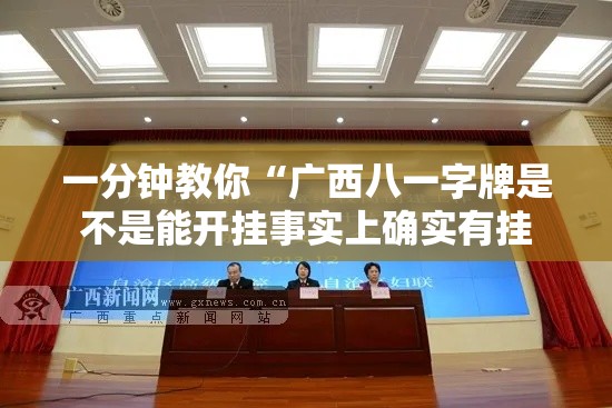 一分钟教你“广西八一字牌是不是能开挂事实上确实有挂