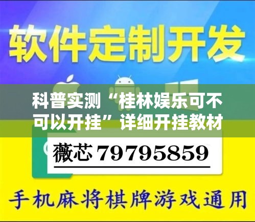 科普实测“桂林娱乐可不可以开挂”详细开挂教材