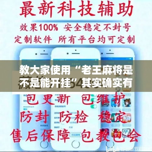 教大家使用“老王麻将是不是能开挂”其实确实有挂
