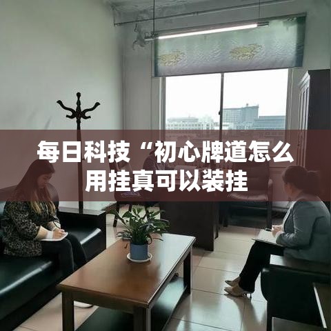 每日科技“初心牌道怎么用挂真可以装挂