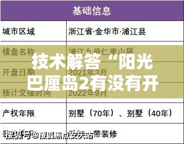 技术解答“阳光巴厘岛2有没有开挂脚本”可以开挂