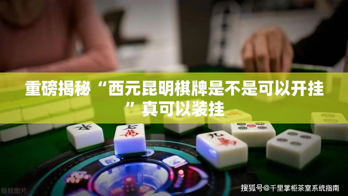 重磅揭秘“西元昆明棋牌是不是可以开挂”真可以装挂