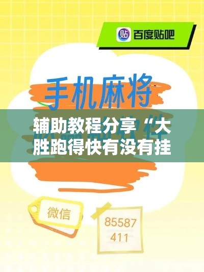 辅助教程分享“大胜跑得快有没有挂”分享装挂详细步骤