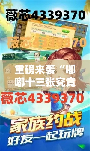 重磅来袭“嘟嘟十三张究竟有挂吗”开挂步骤方法