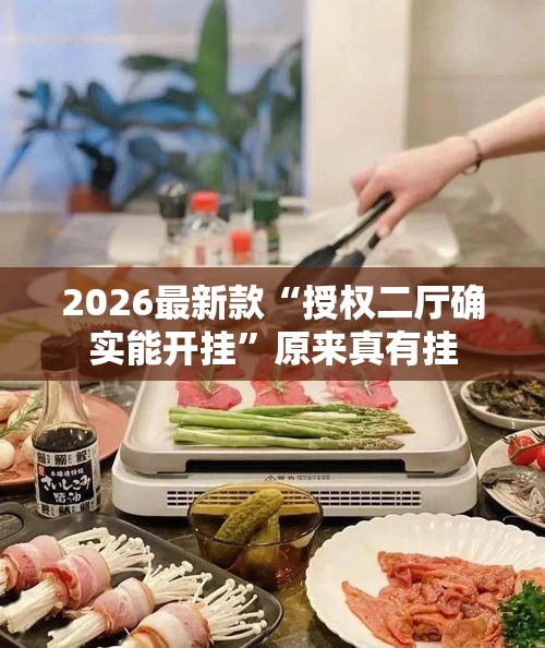 2026最新款“授权二厅确实能开挂”原来真有挂