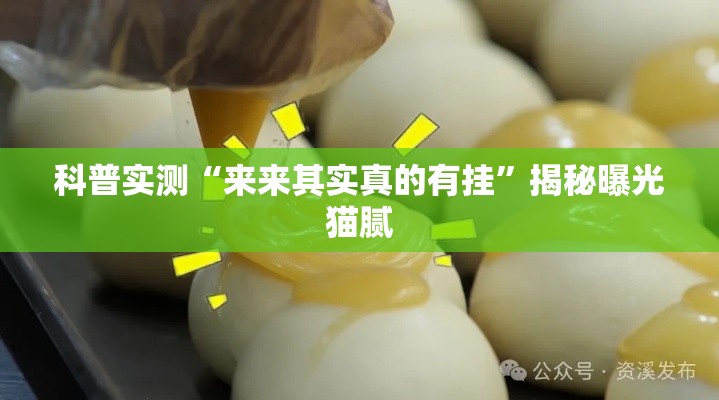 科普实测“来来其实真的有挂”揭秘曝光猫腻