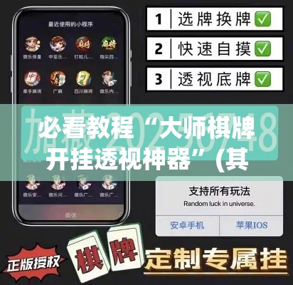 必看教程“大师棋牌开挂透视神器”(其实有挂)