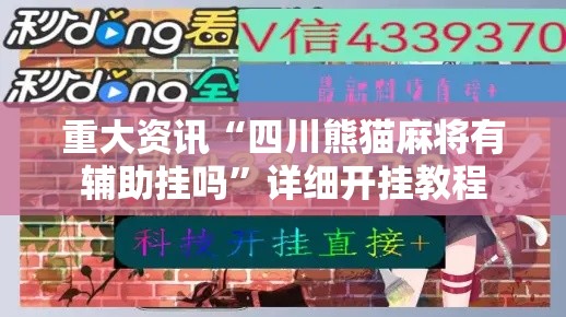 重大资讯“四川熊猫麻将有辅助挂吗”详细开挂教程