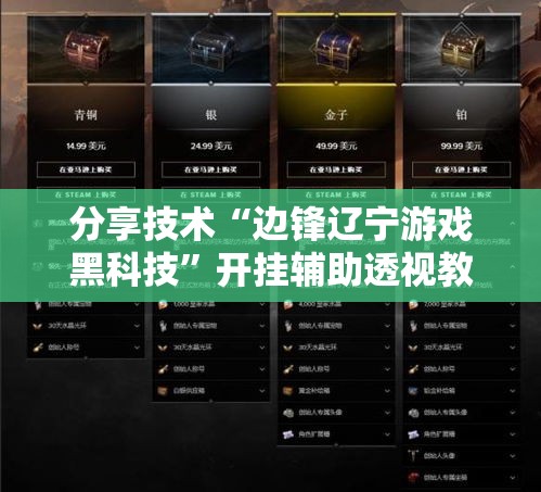 分享技术“边锋辽宁游戏黑科技	”开挂辅助透视教程