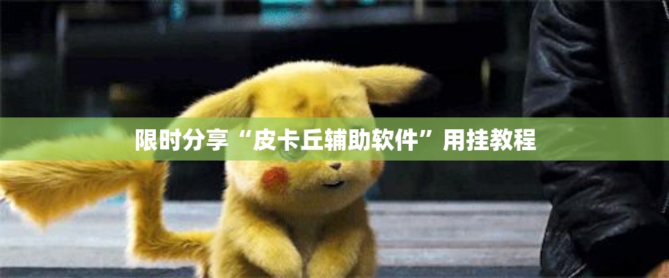 限时分享“皮卡丘辅助软件”用挂教程