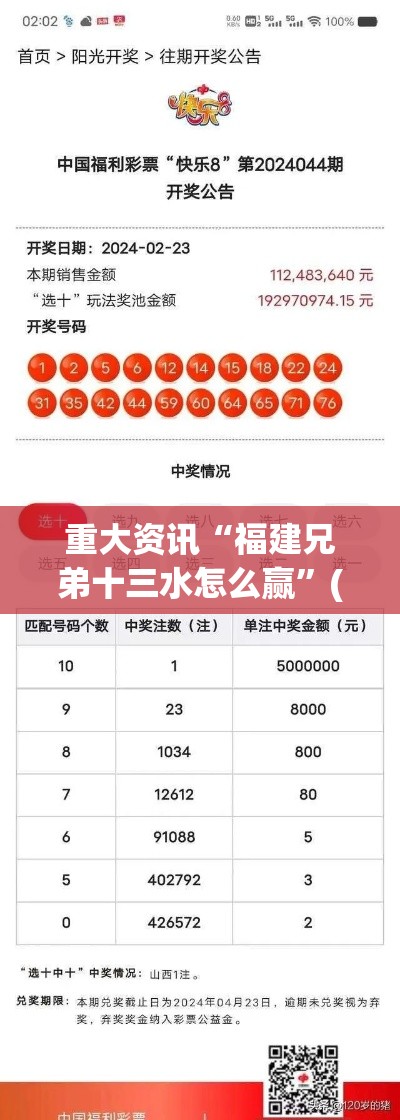 重大资讯“福建兄弟十三水怎么赢”(确实有挂)